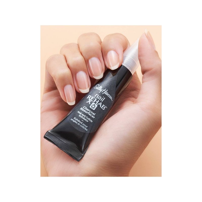 Sally Hansen Nail Treatment - 46245 Charcoal Resurfacer - 0.4 fl oz