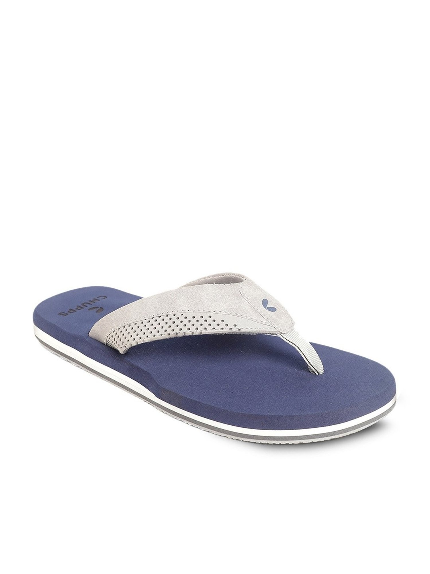 Chupps Men's Blue Flip Flops