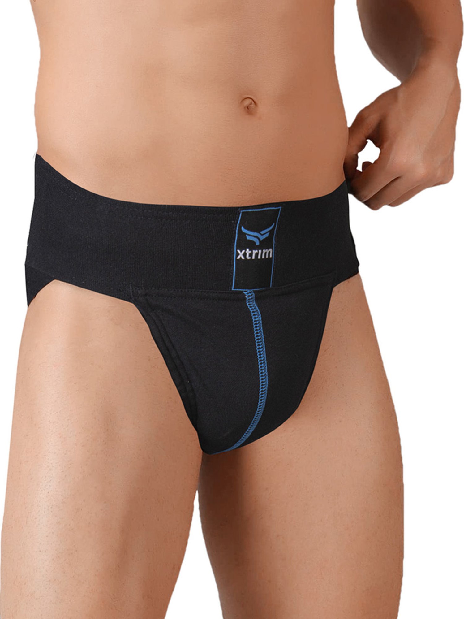 Xtrim Gym Supporter for Men (Black) Size - XL