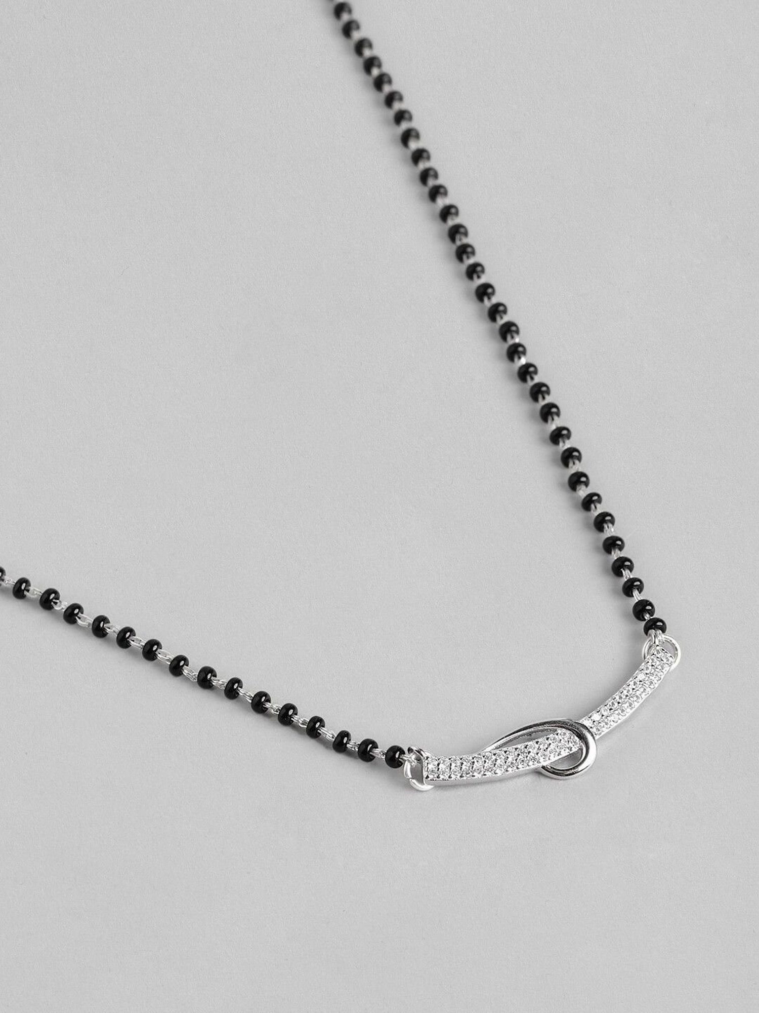 Clara 92.5 Sterling Silver Mangalsutra