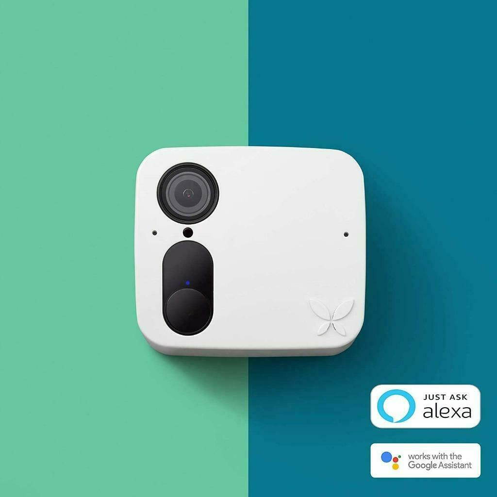 New OOMA BTFU2100 Smart Security Camera Indoor Outdoor Waterproof White 110-0166-104