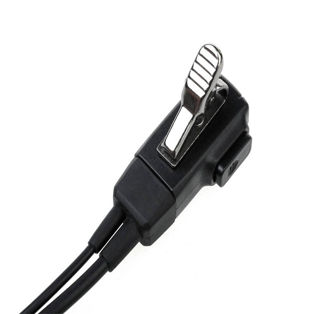 10pcs Advanced Covert Acoustic Tube Bodyguard FBI Earpiece Headset PTT Mic