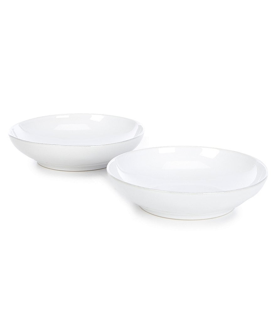Noble Excellence Astoria Glazed Dinner Bowls, Set of 2
