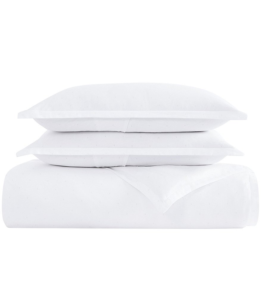 Charisma 310 Thread Count Cotton Classic Dot Duvet Cover Mini Set