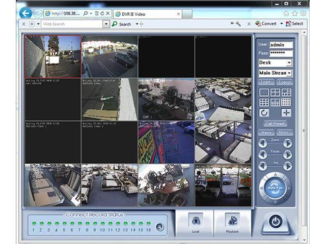 24 Channel PCI-E Saber CCTV Hybrid Enterprise Grade DVR Surveillance Card H.264 D1 Resolution  Video Security