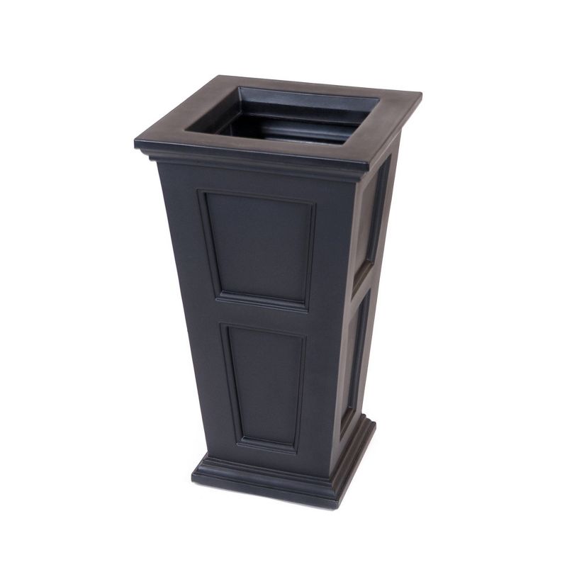 Urn Fairfield Tall Planter Black - Mayne