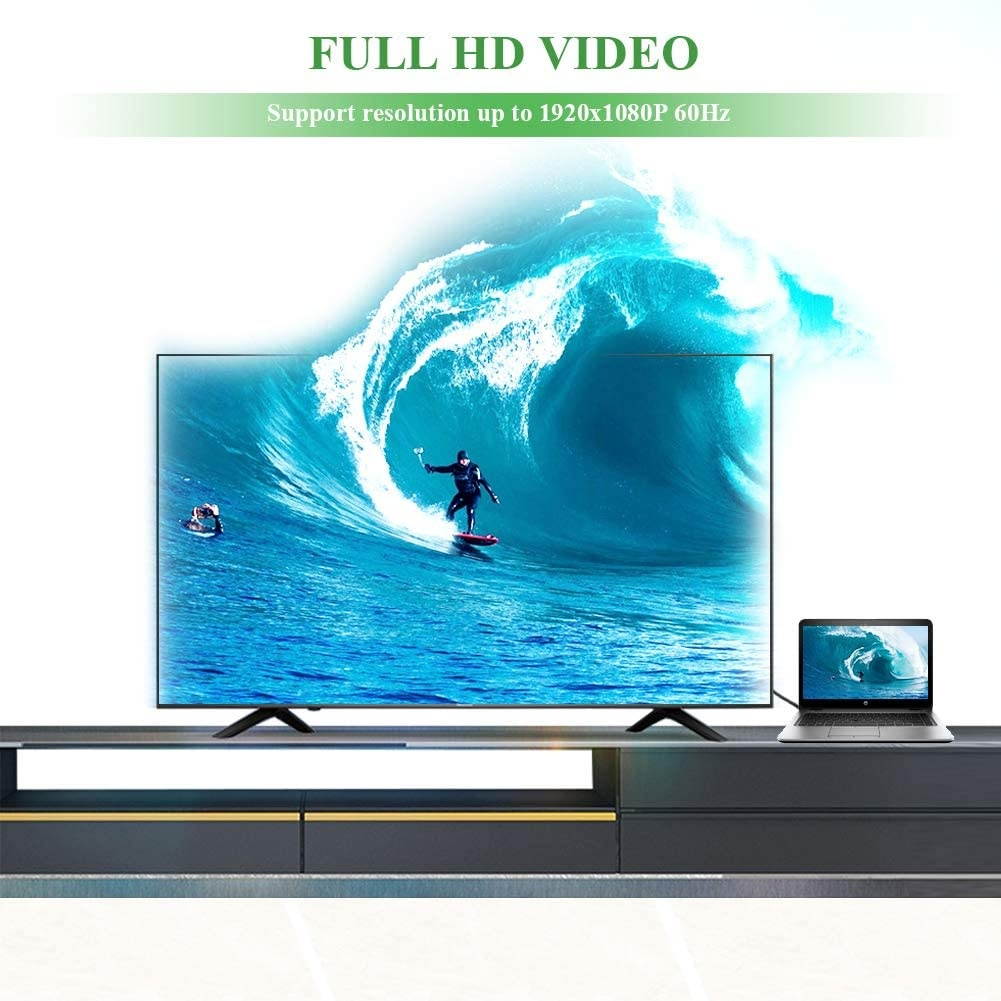 Display Port (DP) to HDMI Cable 6 feet 10-Pack UKYEE DisplayPort to HDMI Cable Adapter 6ft Male to Male Cord Converter for PCs to HDTV Monitor Projector with HDMI Port