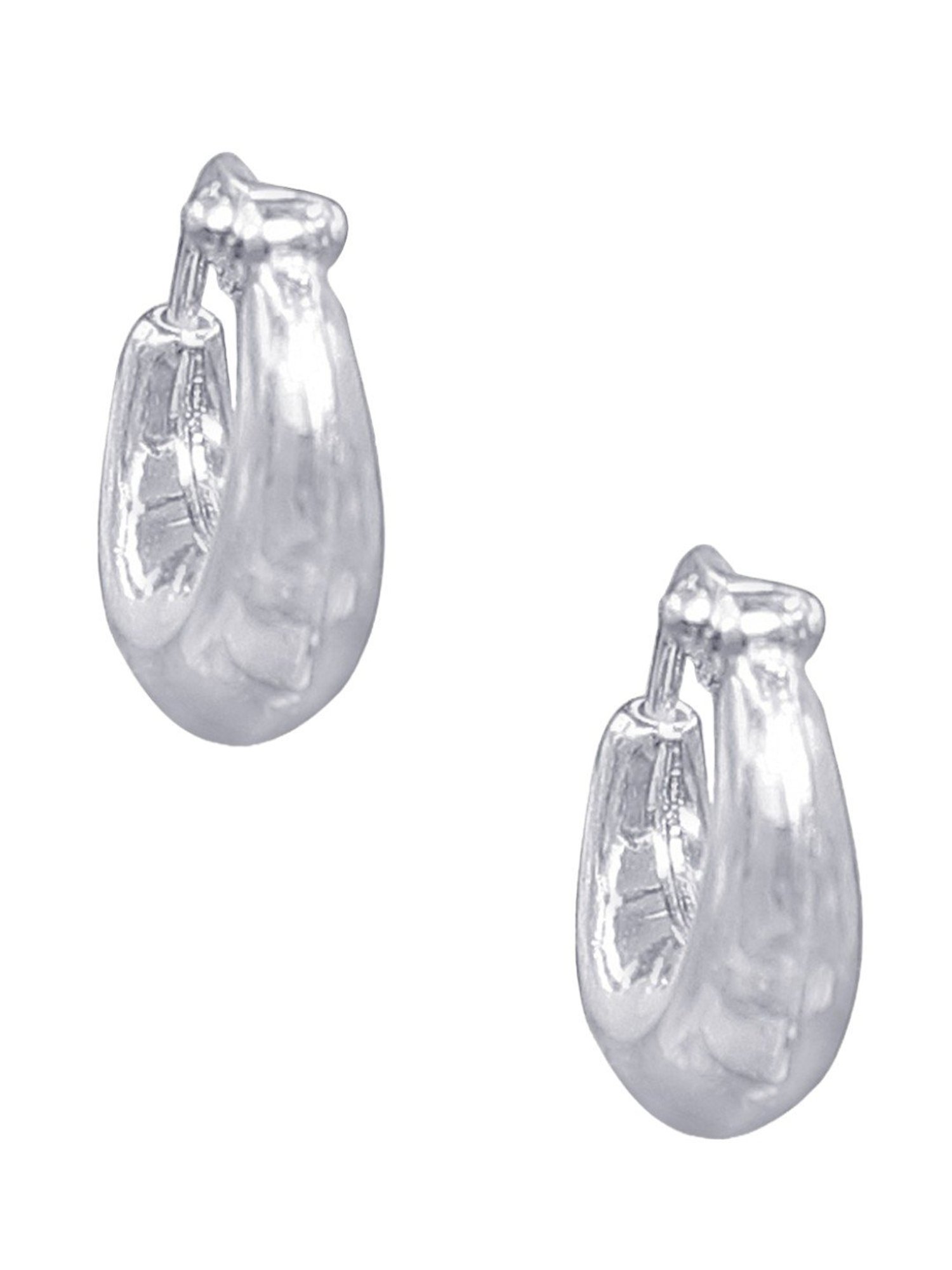 Taraash 925 Sterling Silver Simple Hoop Earrings for Kids Girls