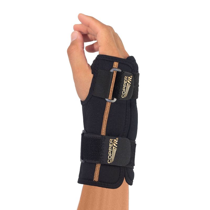 Copper Fit Rapid Relief Wrist Wrap - Black