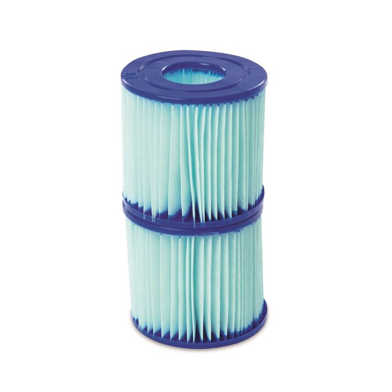 Bestway 14 x 8 x 3.3 foot Power Swim Vista Pool Set with Pump & Cleaning Kit