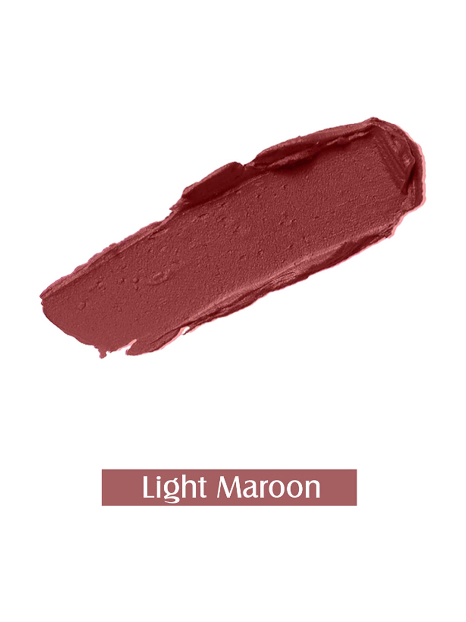 Glam21 Matt Pro Ink Non Transfer Lipstick 12 Light Maroon - 3 gm
