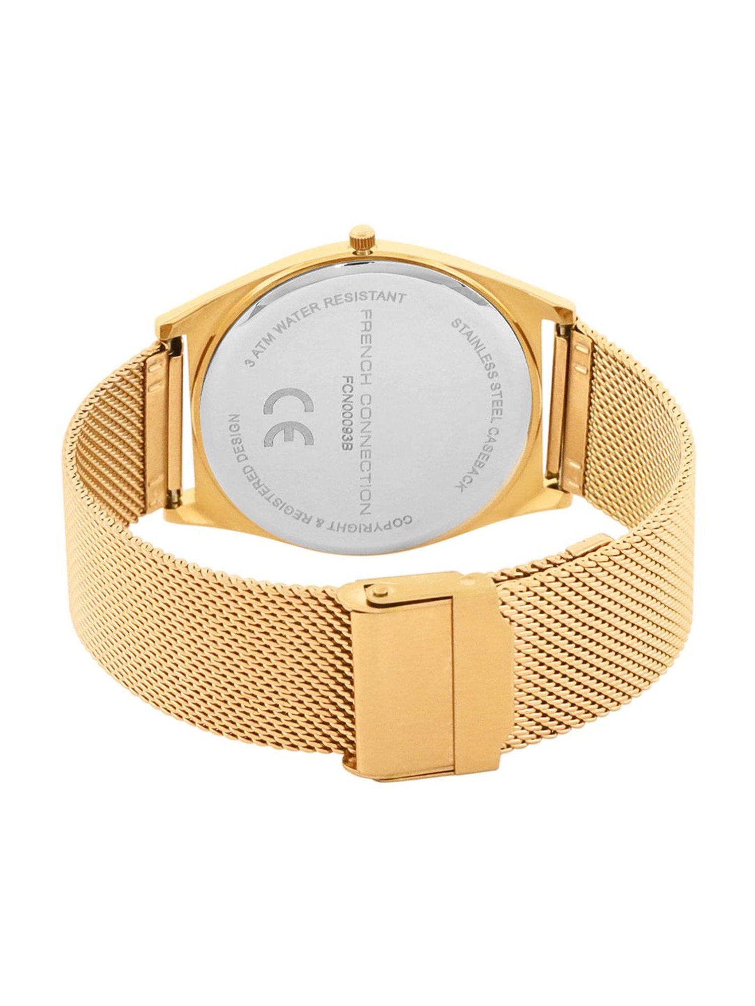 French Connection FCN00093B Attrayant Analog Watch for Men