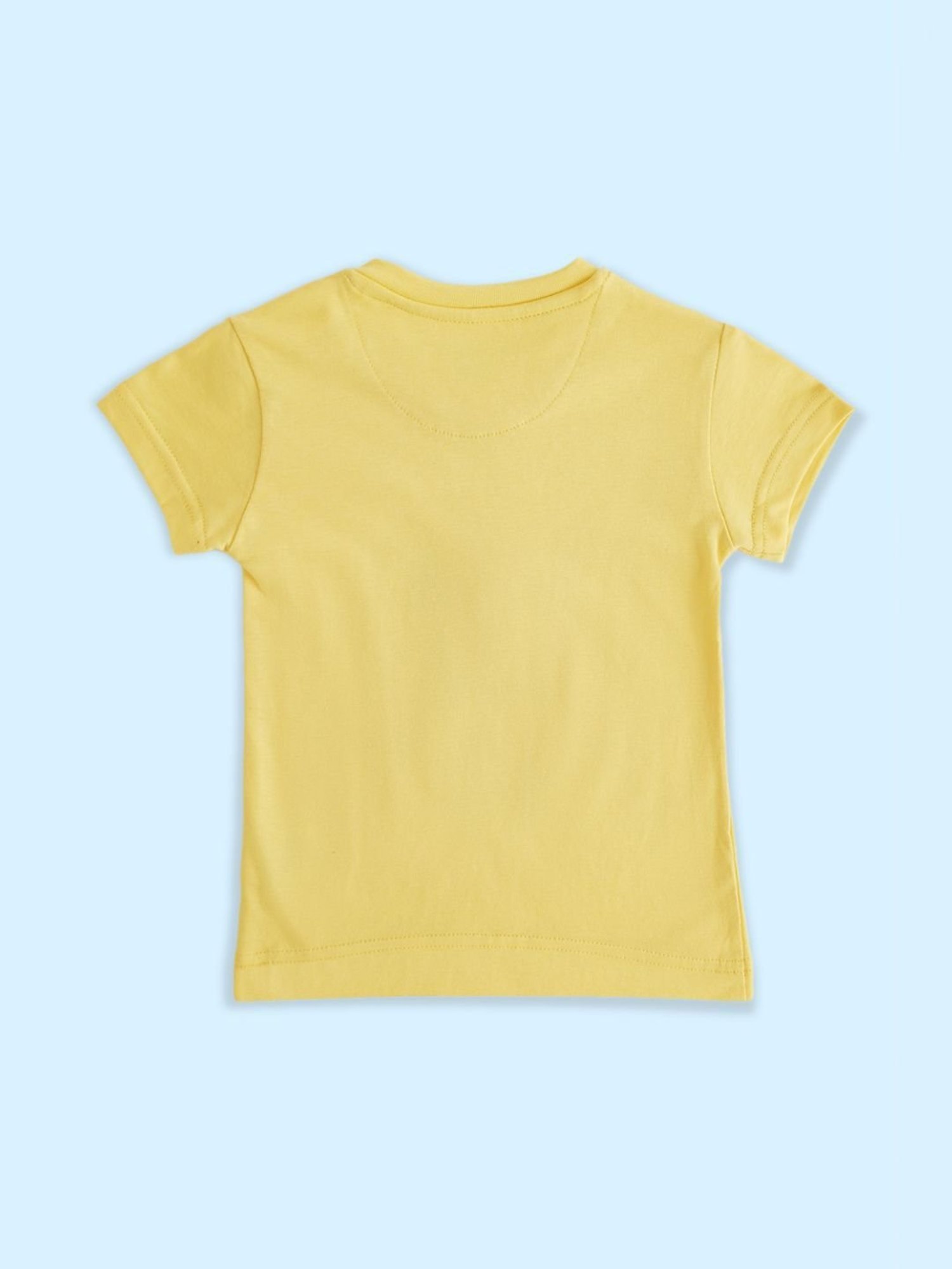 Ed-a-Mamma Baby Green Printed T-Shirt