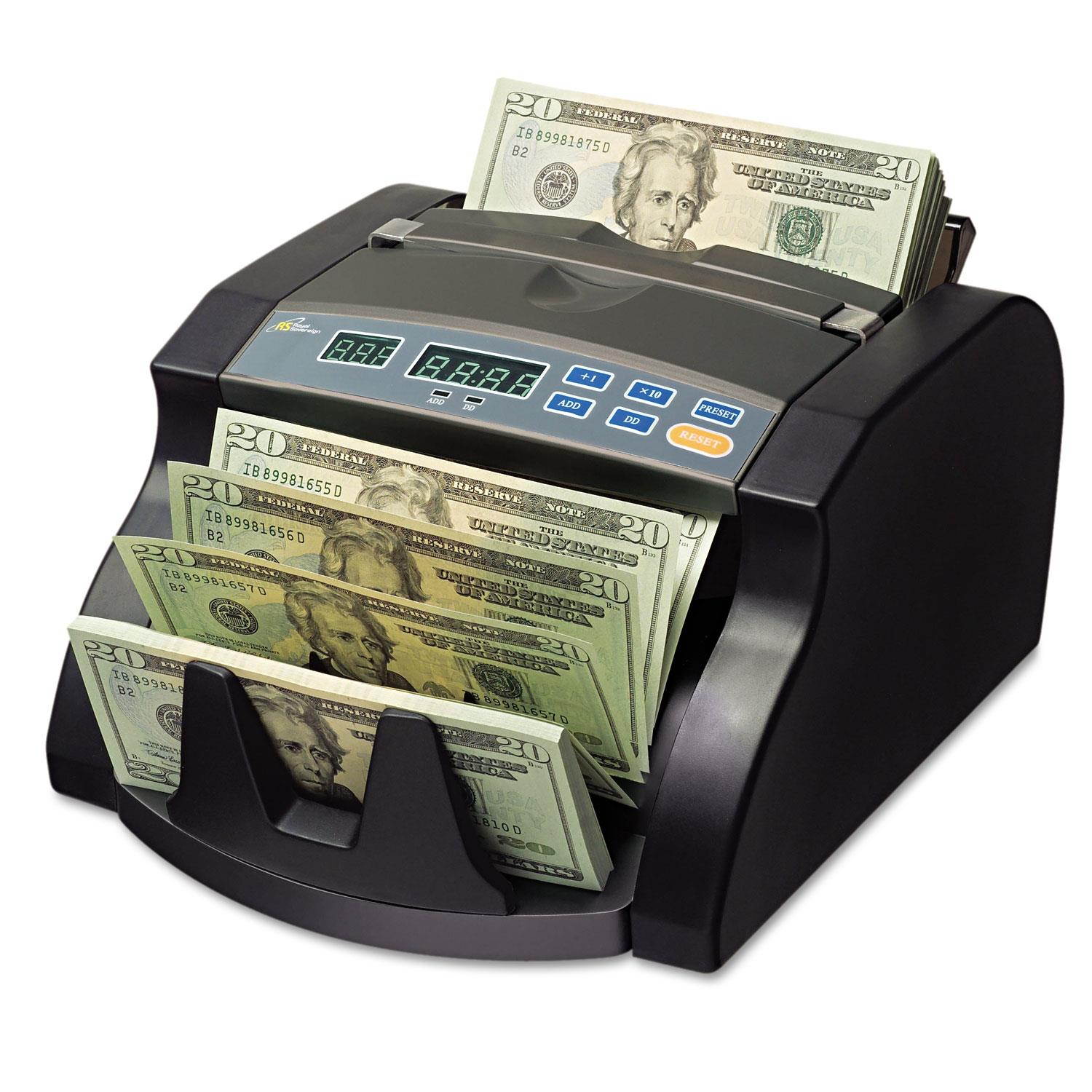 Royal Sovereign Electric Bill Counter 1000/Bills/Min 12 3/8 x 9 7/8 x 6 1/2