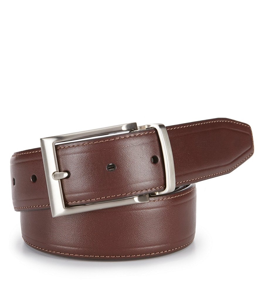Cremieux Reversible Casual Leather Belt