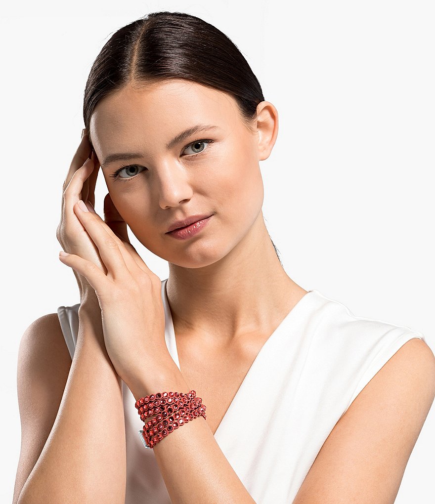 Swarovski Power Collection Crystal Layered Bracelet