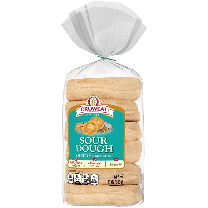 Oroweat Sourdough English Muffins - 12oz
