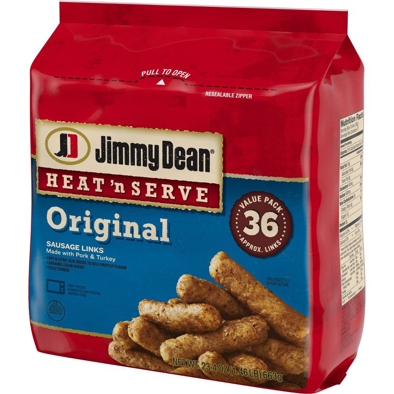Jimmy Dean Frozen Original Sausage Links - 23.4oz/36ct