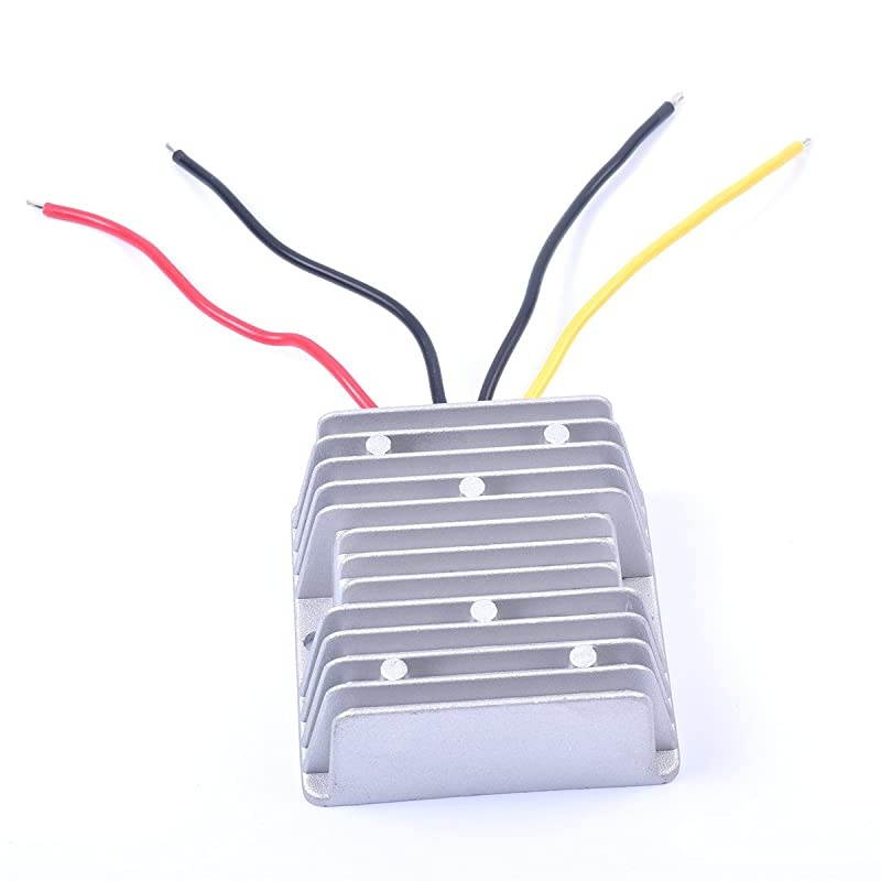 24V 4A Voltage Stabilizer Surge Protector Power Supply Regulator for Trailer Motorhome Camper Truck Vehicle Boat Solar System etc.(10-36V Input, 24V Output)