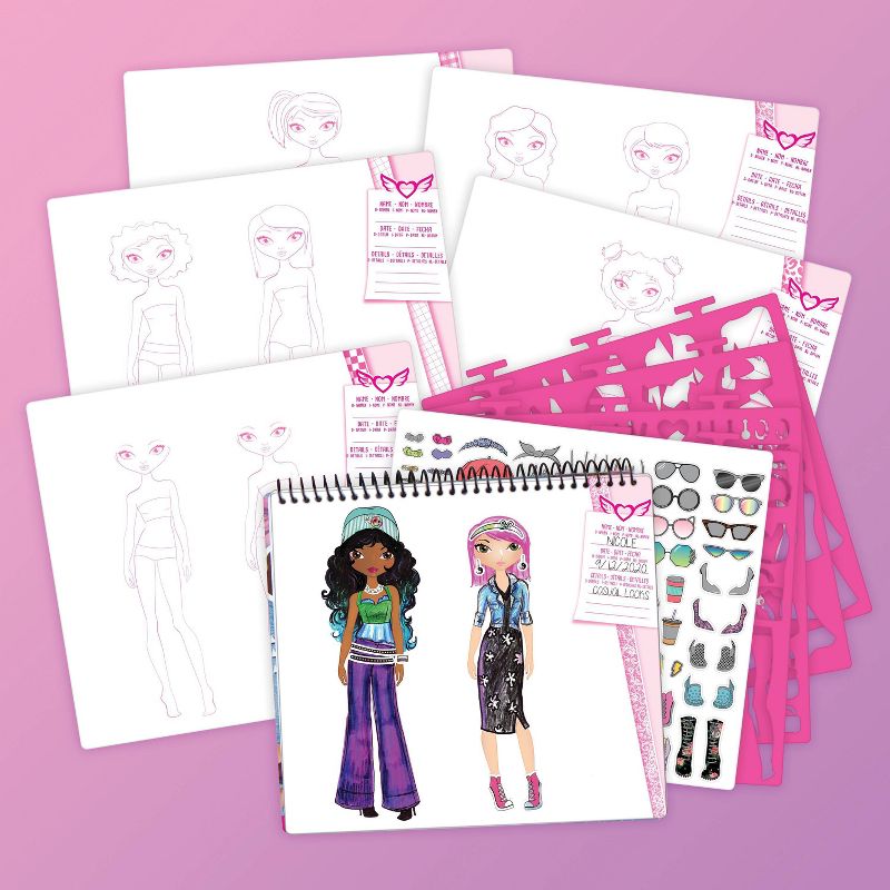 I Love Fashion Design Sketch Set - Fashion Angels
