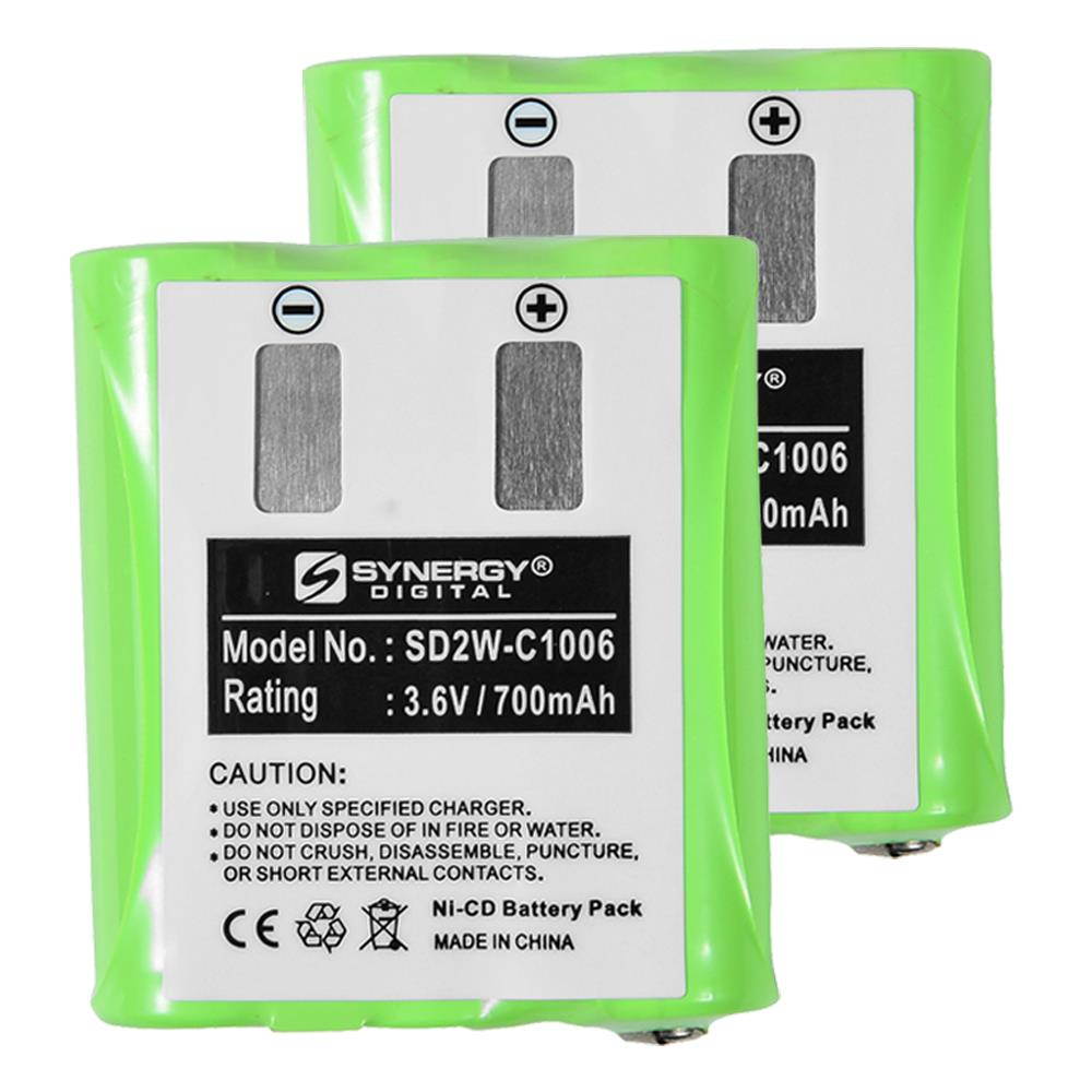 Motorola T9680RSAME 2-Way Radio Battery Combo-Pack includes: 2 x SD2W-C1006 Batteries
