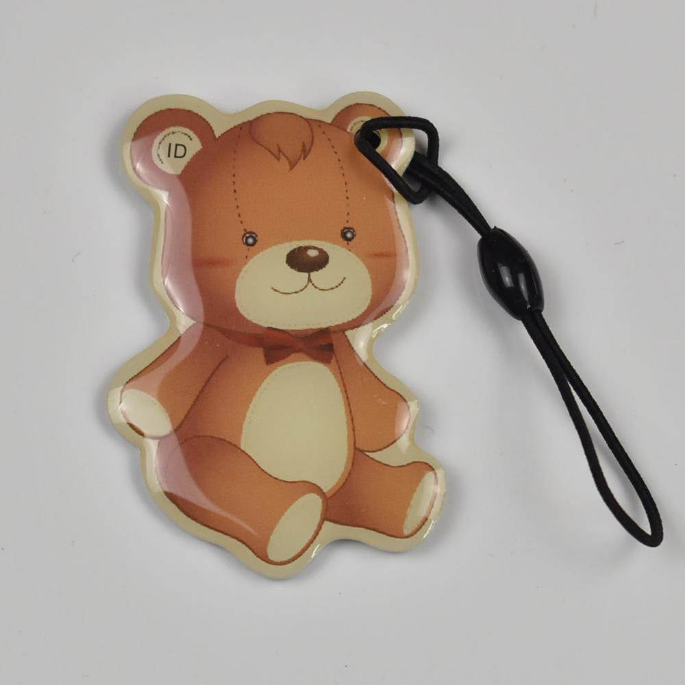 10pcs/lot 125Khz RFID Writable Epoxy Hang Tag T5577 EM4305 5200   Rewritable Proximity Access control ID Card For RFID Copier