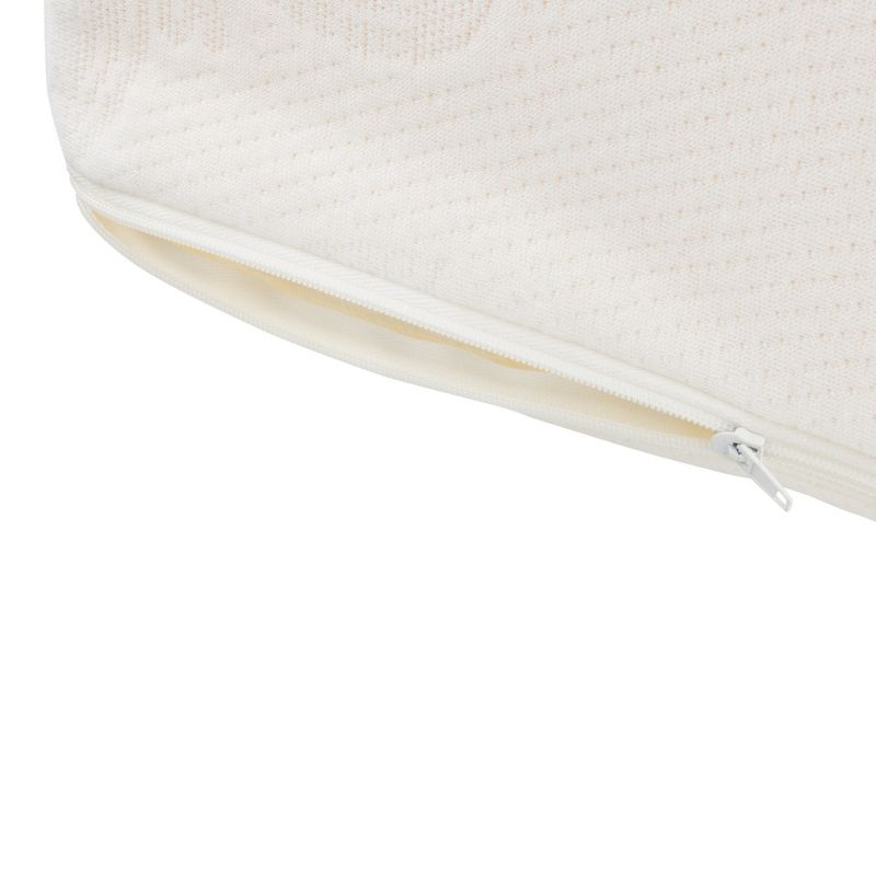 Folding Wedge Memory Foam Pillow White - Bluestone