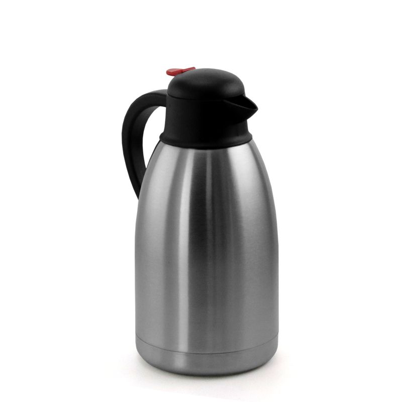MegaChef 2L Stainless Steel Thermal Beverage Carafe for Coffee and Tea