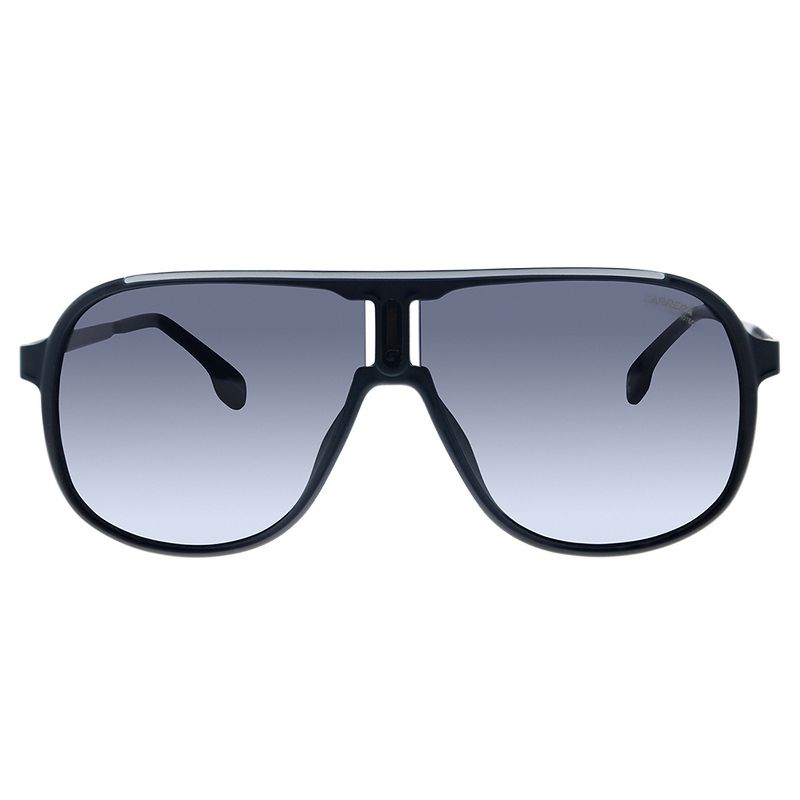 Carrera 1007/S 003 9O Unisex Rectangle Sunglasses Matte Black 62mm