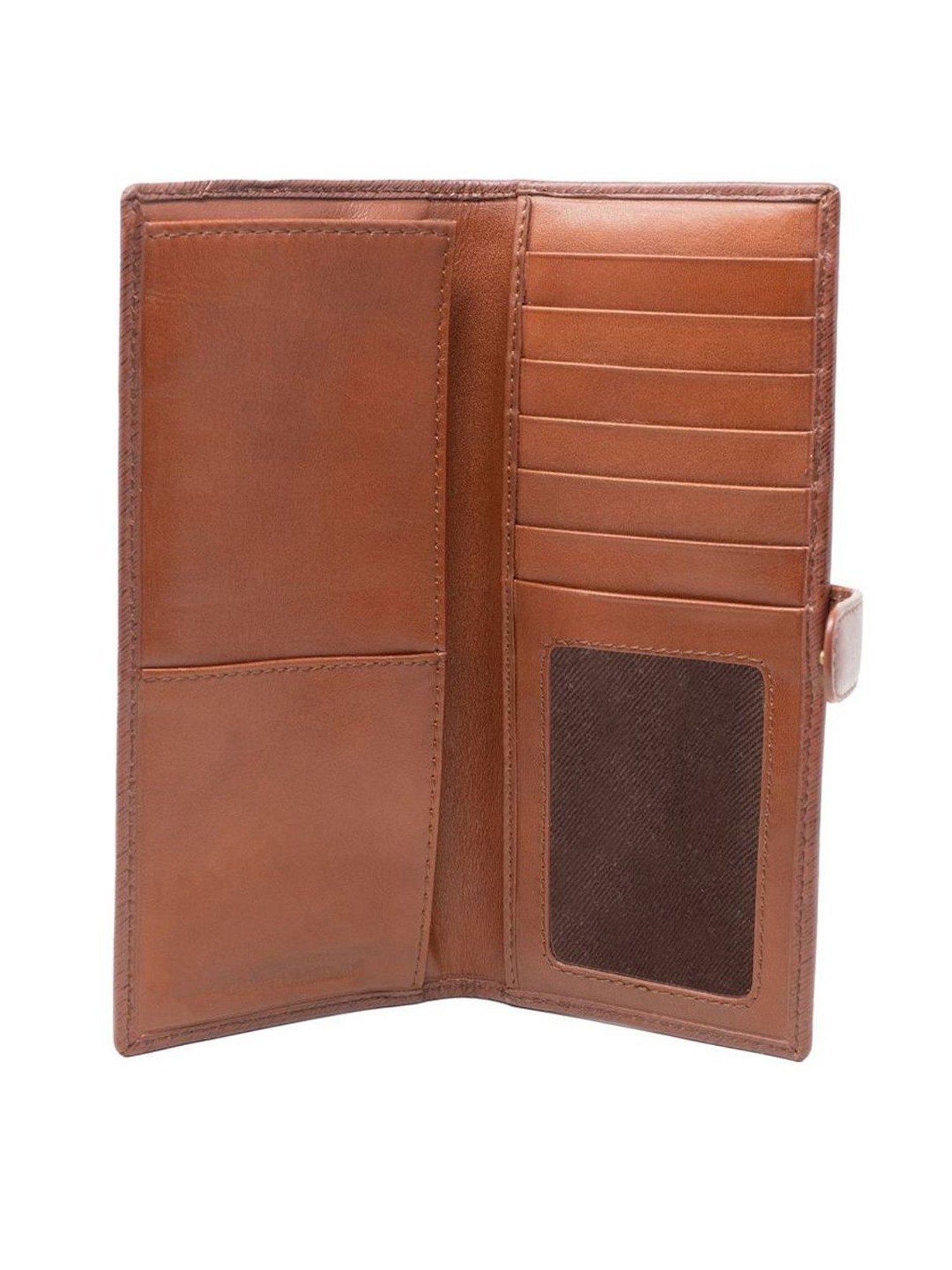 Tohl Tan Casual Leather Bi-Fold Wallet for Men