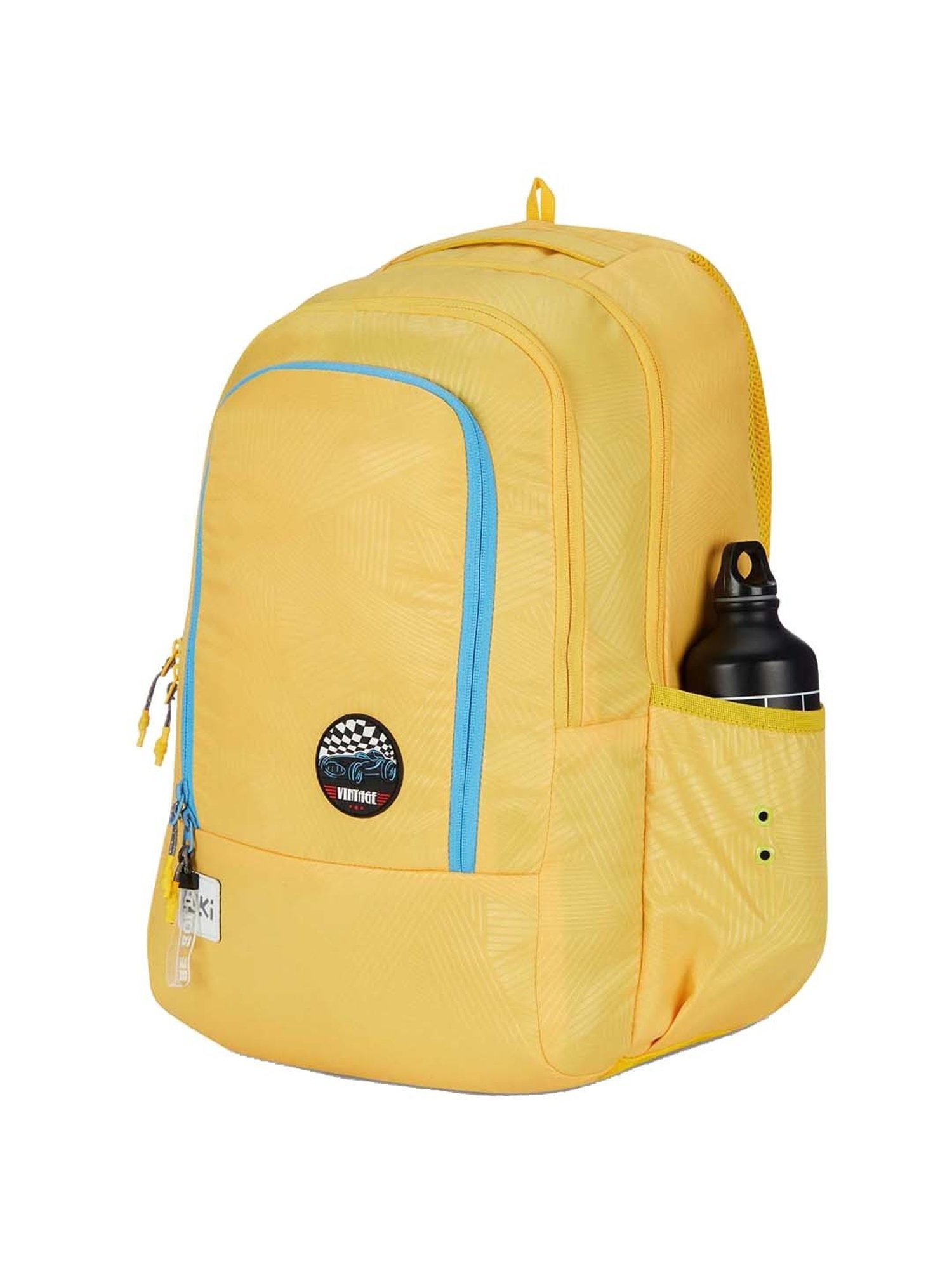 Wiki 31.5 Ltrs Yellow Medium Backpack