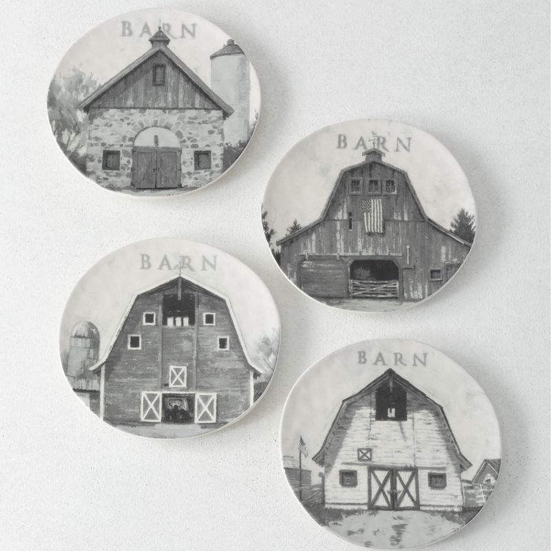 Queer Eye 6" 2pk Stoneware Queen Appetizer Plates