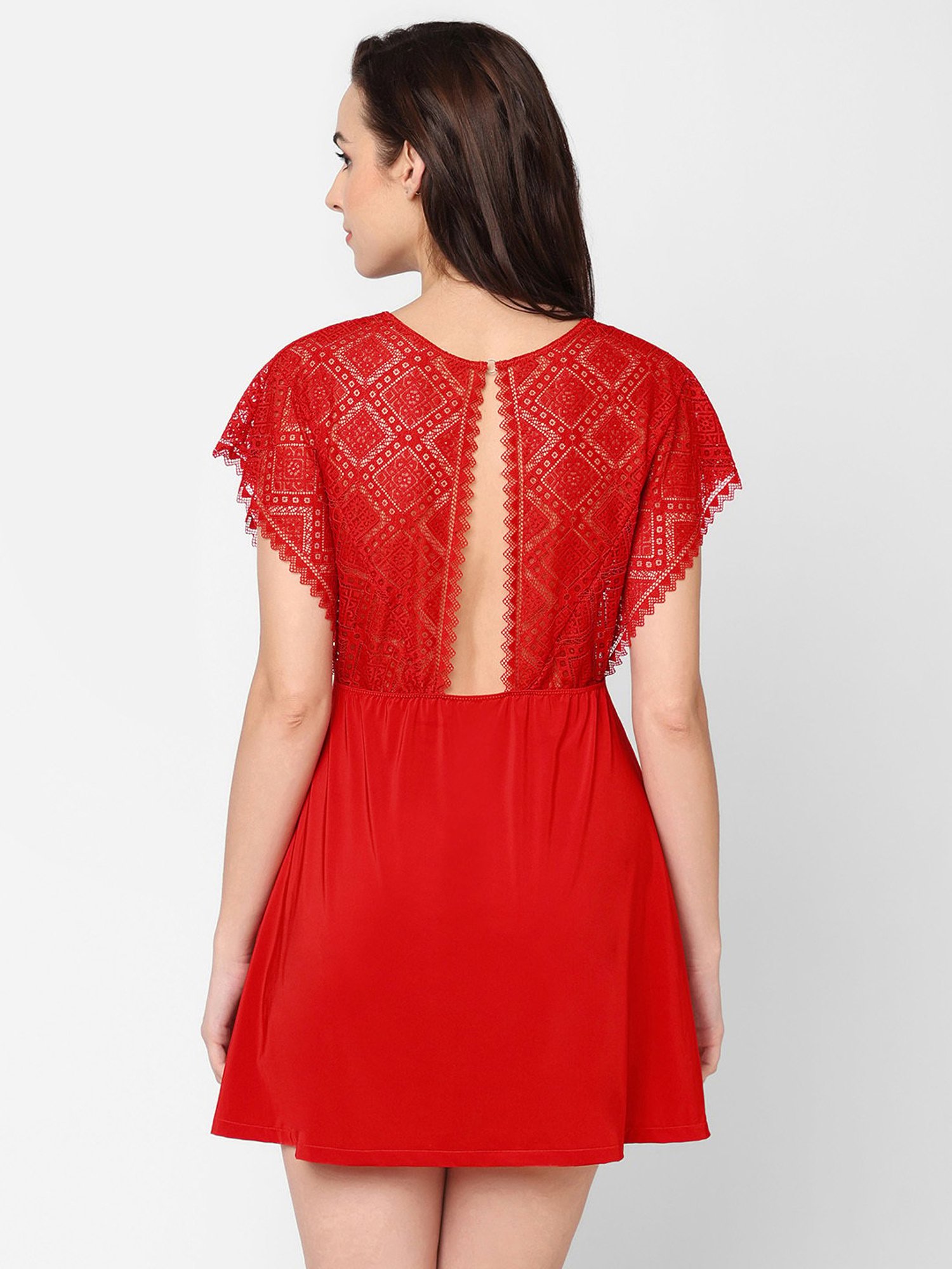 Wacoal Red Lace Babydoll