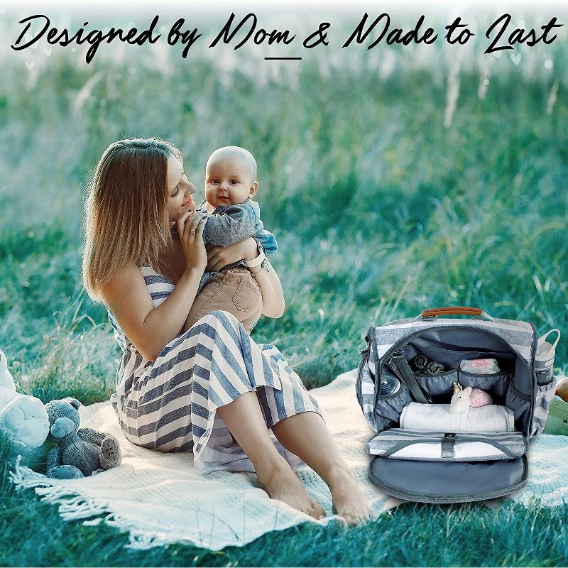 The Physics of HipHop Diaper Bag - Black