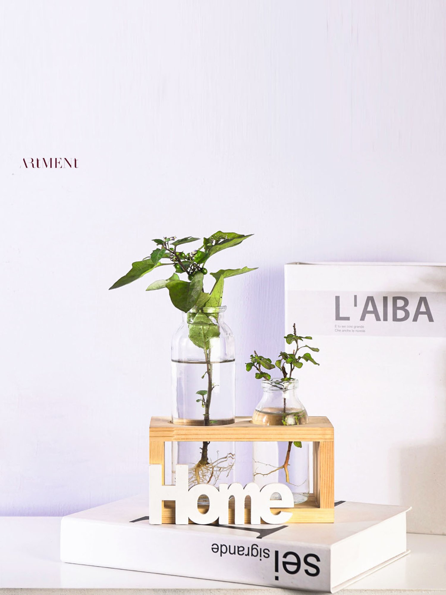 The Artment Home Glass Tube Vase Set of 5