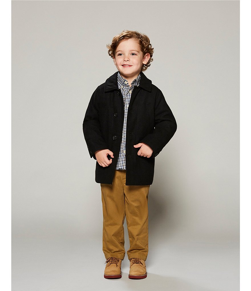 Class Club Little Boys 2T-7 Modern Fit Comfort Stretch Synthetic Pants