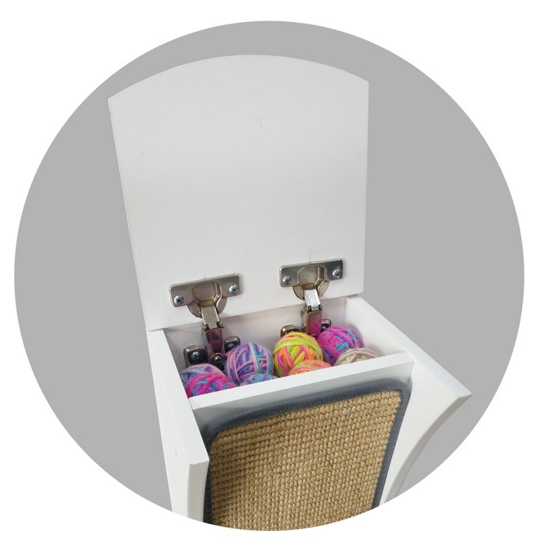 Hauspanther CATchall Cat Scratcher - White