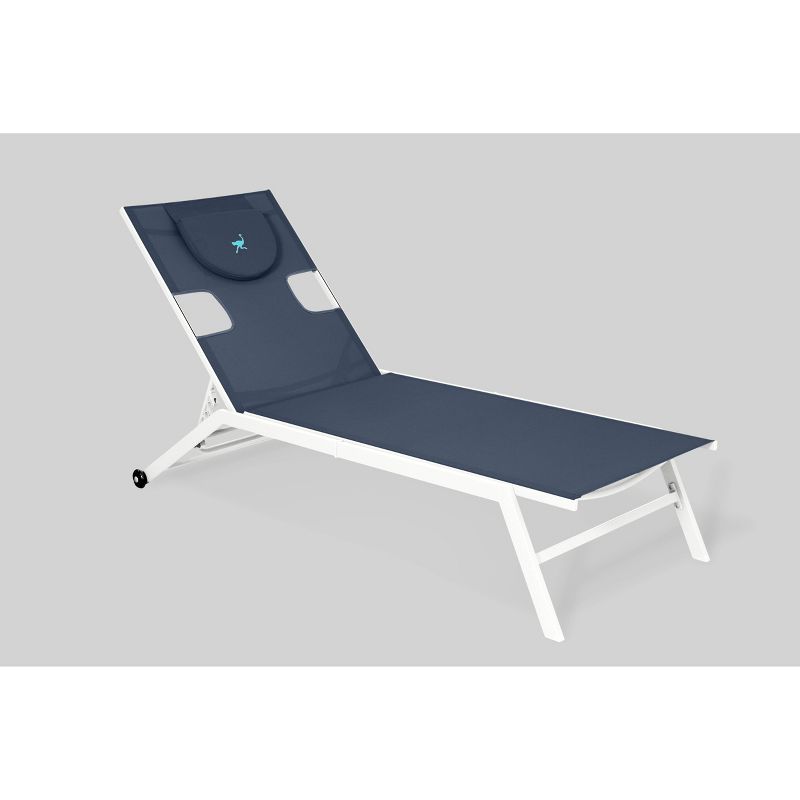 Chatham 2pk Outdoor Chaise Lounges - Ostrich