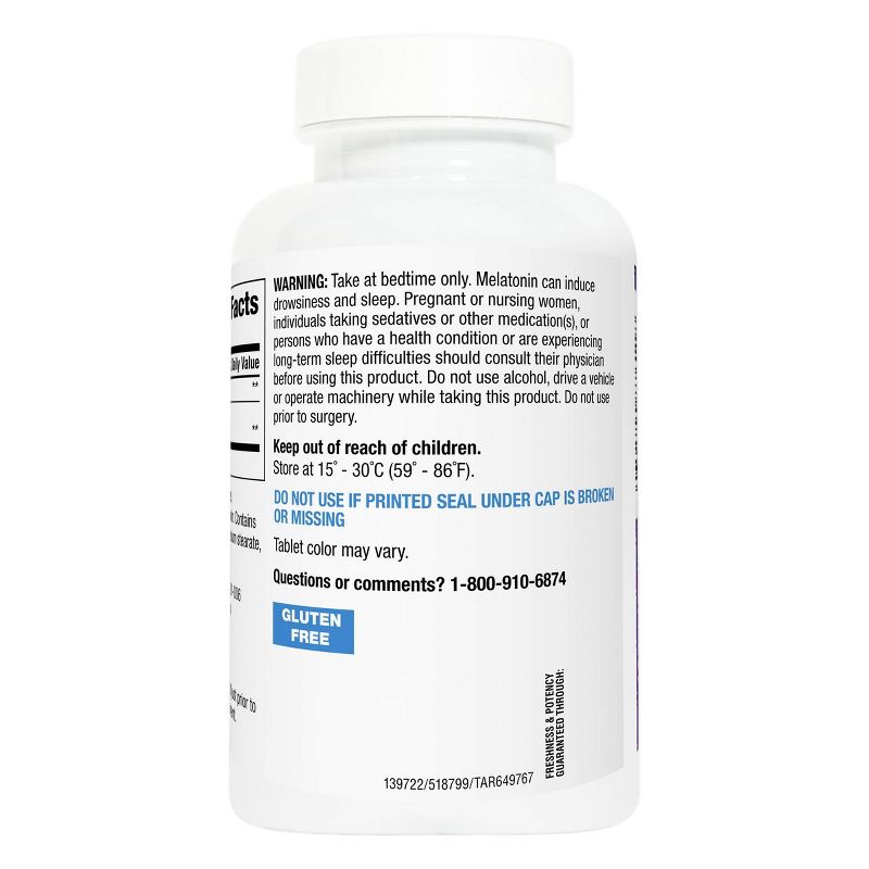 Melatonin 10mg Tablets - 120ct - up & up™