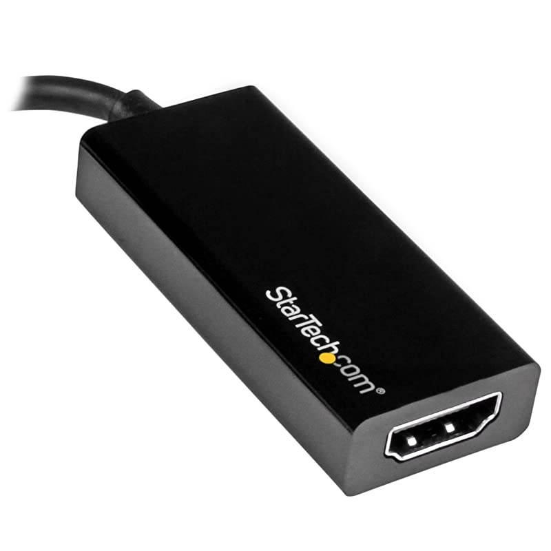 com USB-C to HDMI Video Adapter Converter - 4K 30Hz - Thunderbolt 3 Compatible - USB 3.1 Type-C to HDMI Monitor Travel Dongle Black (CDP2HD)