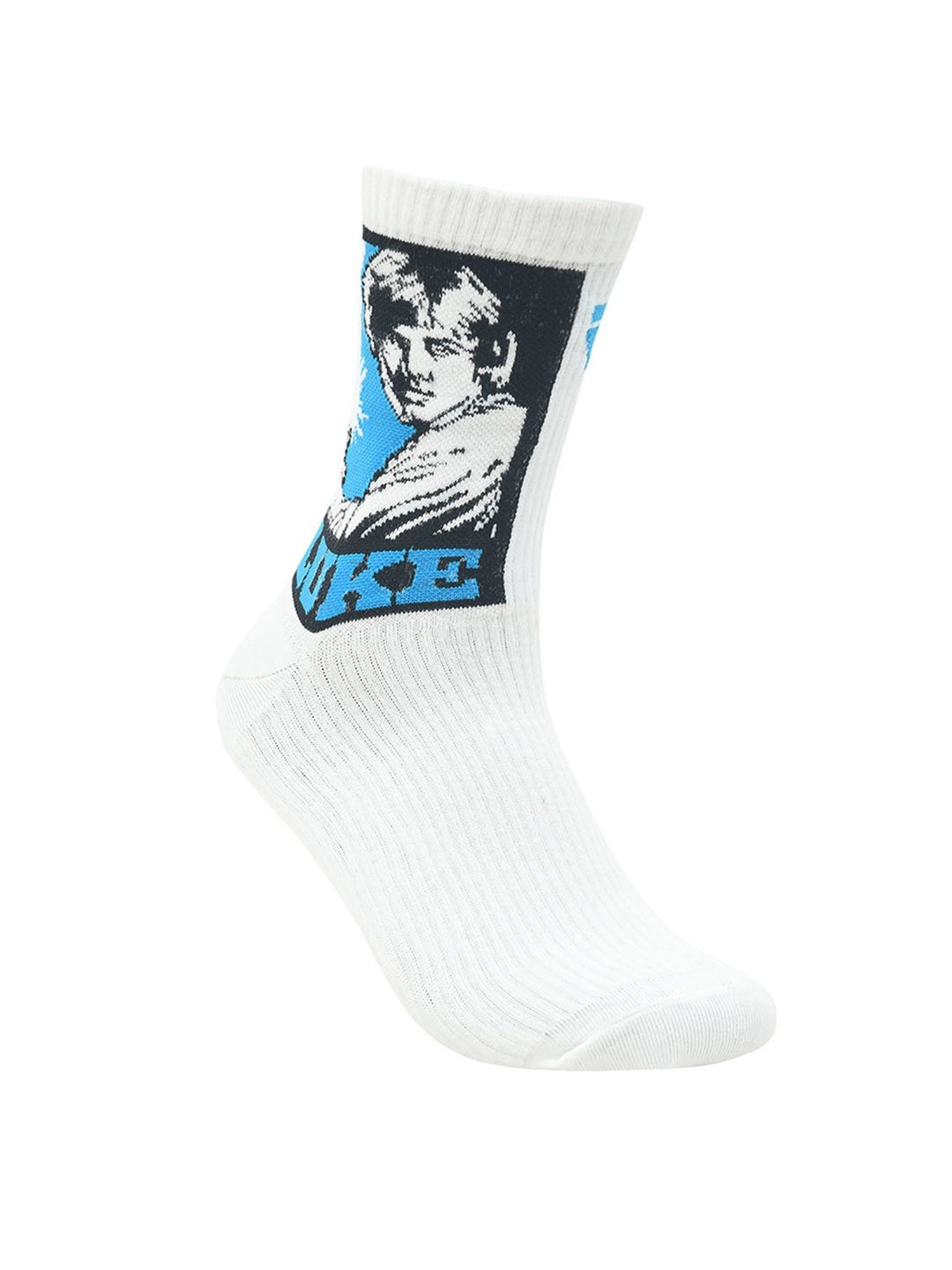 BALENZIA Star Wars White Printed Socks (Pack of 4)