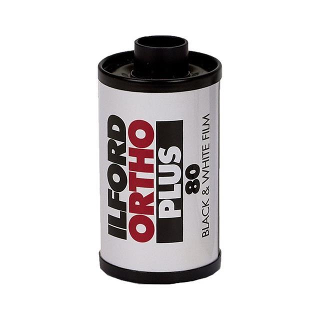 Ilford Ortho Plus 35mm Black and White Negative Film Roll, 36 Exposures #1180958