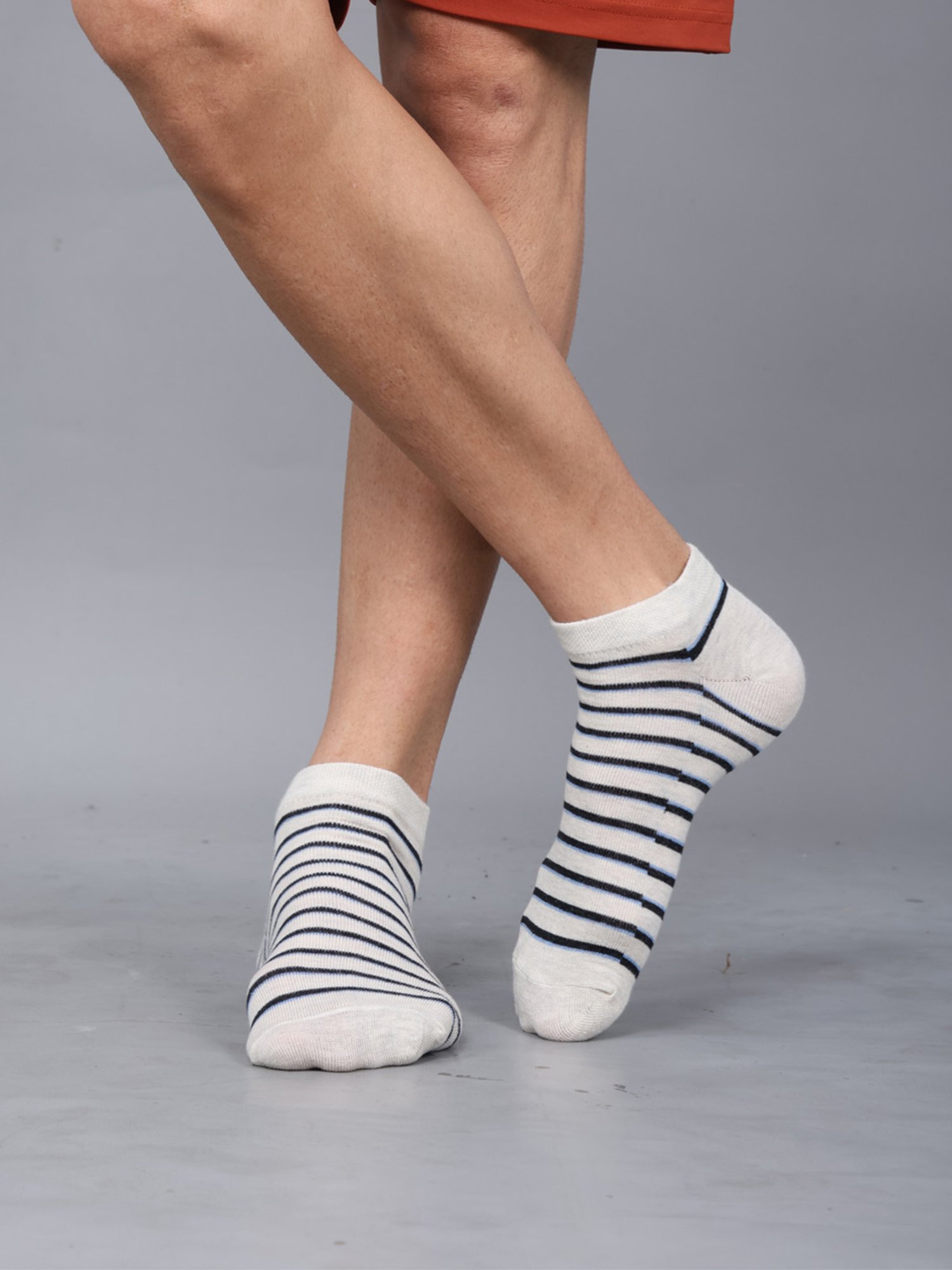 Dollar Socks For Men's Casual Low Ankle In (Pack of 5)