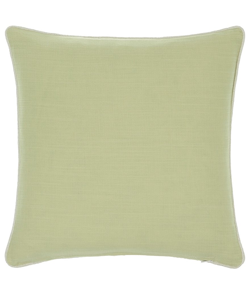 Rose Tree Wexford Quatrefoil Embroidered Square Pillow