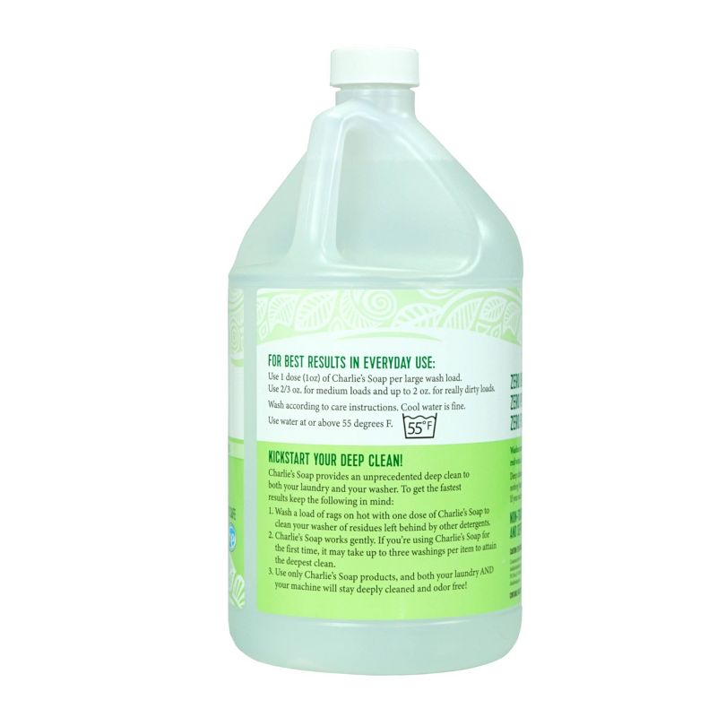 Charlie's Soap Liquid Laundry Detergent - 128oz