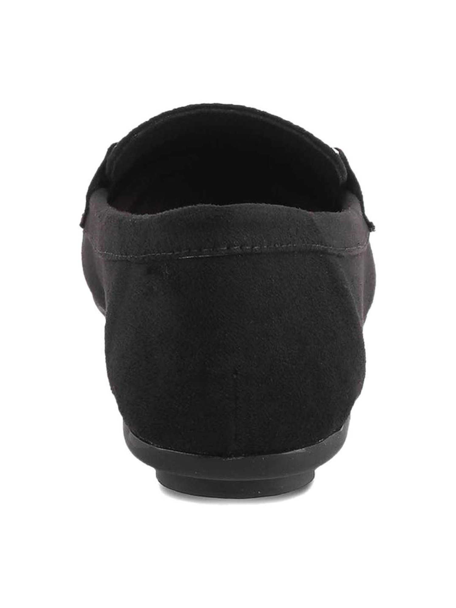 Tresmode Women's Black Casual Loafers