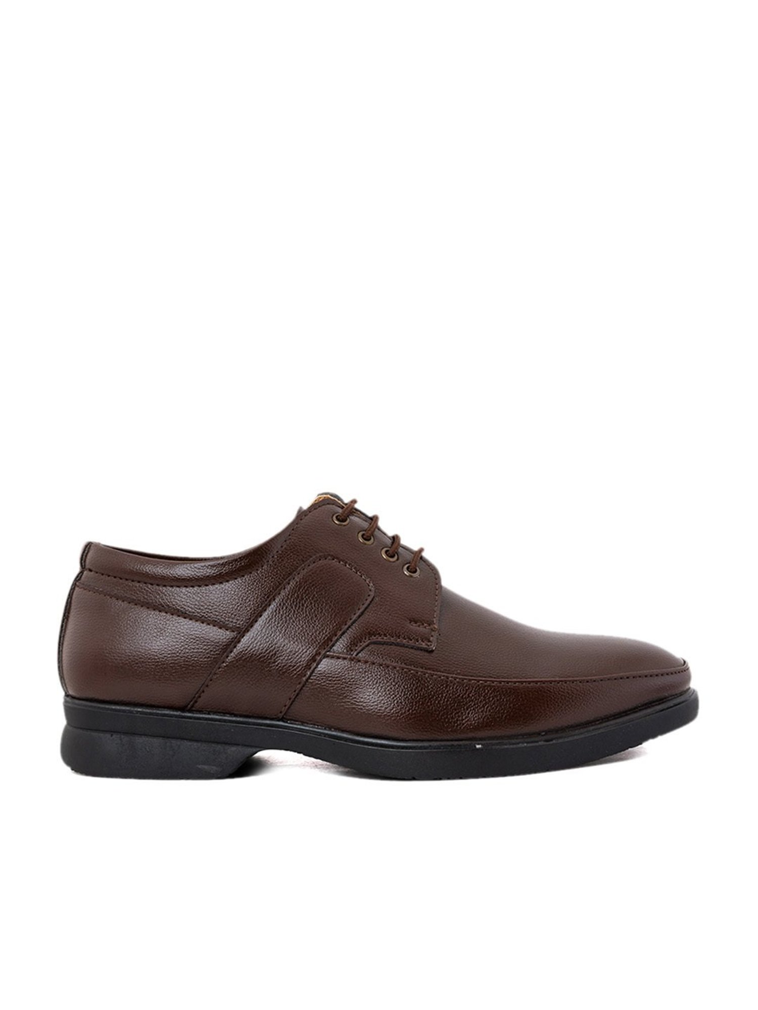 Khadim Men's Brown Derby Shoes