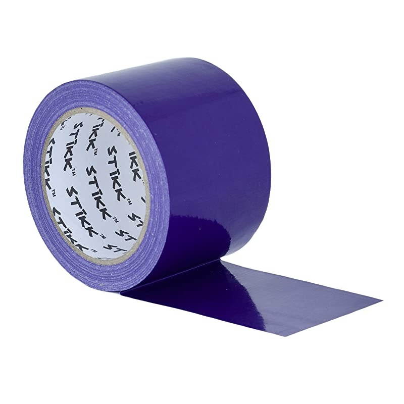 x 25 yd 7.5 Mil Thick Purple Duct Tape PE Coated Weather Resistant (2.83 in 72MM)
