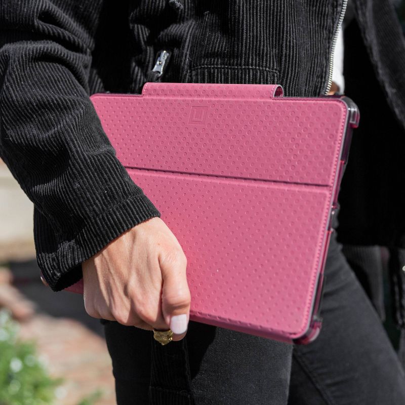 (U) by UAG Apple iPad (7th/8th Gen) 10.2-inch Lucent Case - Aubergine/Dusty Rose