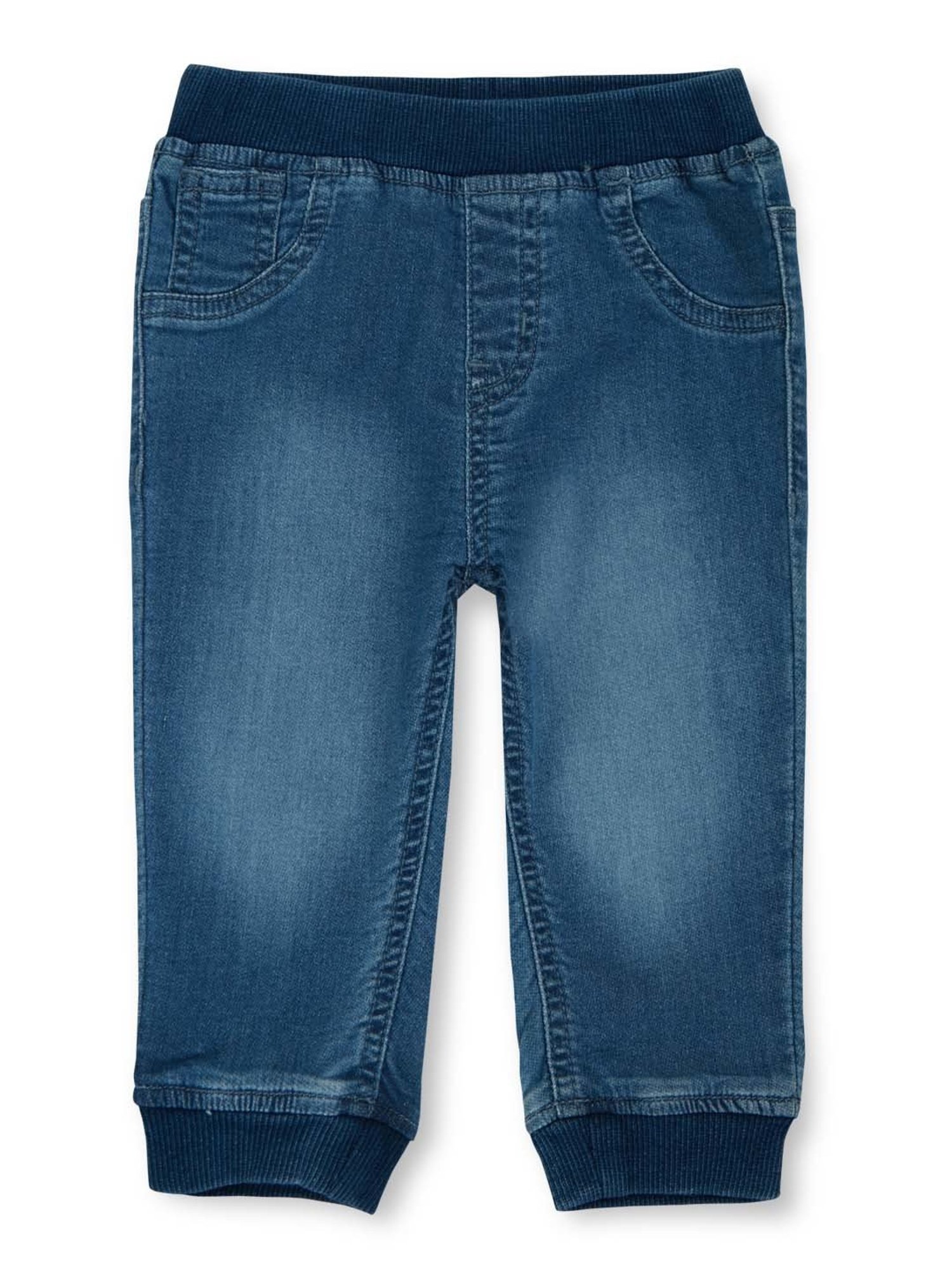 GJ baby Girls Blue Washed Jeans